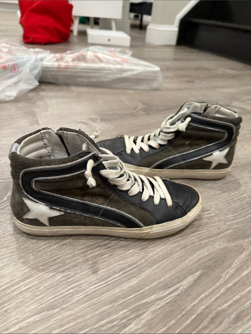 Womens Golden Goose High-Top Sneakers